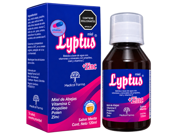 Lyptus Adulto Jarabe Menta 120 ml