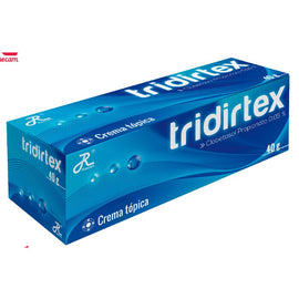 Tridirtex clobetasol propionato 0.05% Crema tópica 40g — Comercializadora Ruecam