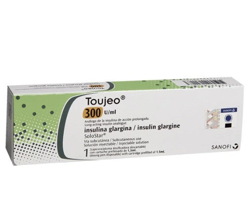 TOUJEO 300U/ML INSULINA 1 PLUMA