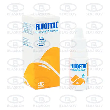 Fluoftal fluorometolona 0,1% suspensión oftálmica 5 ml — Blaskov