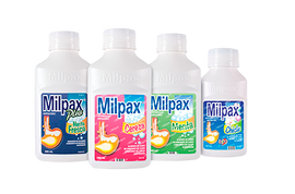 Milpax suspensión cereza alginato y bicarbonato 360 ml — Farma de Colombia