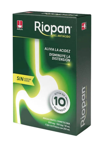 Riopan Magaldrato + Dimeticona Frasco 250 ml — Tecnofarma