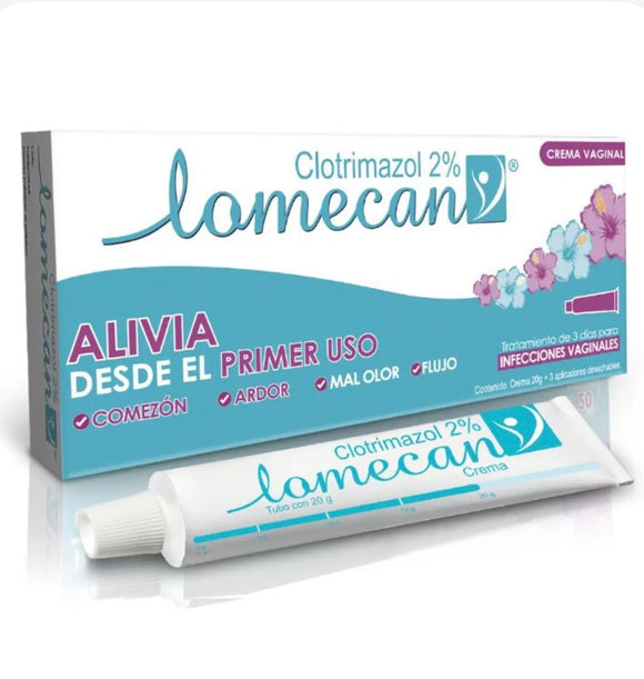 Lomecan V Crema Vaginal 2% 20 gr + Aplicadores