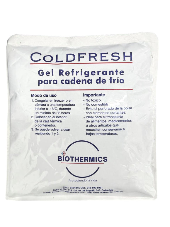 COLDFRESH GEL REFRIGERANTE PARA CADENA DE FRIO 80 GR PEQUE„O - (NI)(R) - Uno A Droguerias