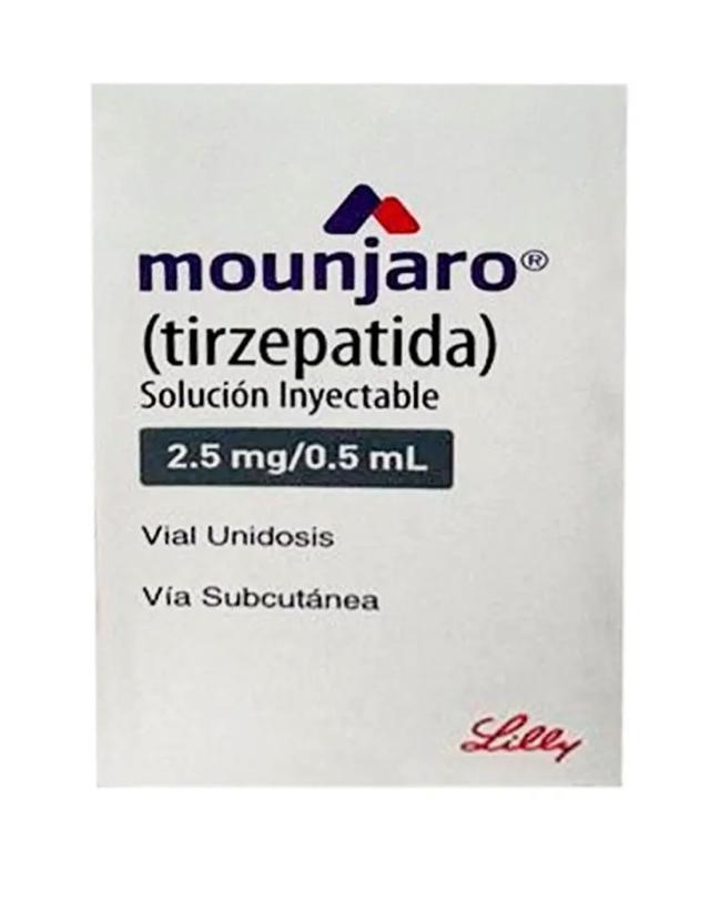 Mounjaro (tirzepatida) 2.5 mg/ 0.5 ml 1 Vial