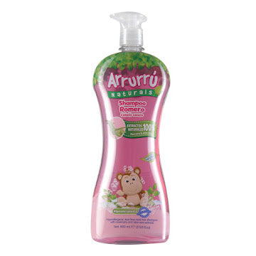 Shampoo Arrurrú Naturals Romero 800 ml - vista frontal del frasco