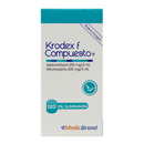 Krodex F Compuesto Metronidazol Nifuroxazida suspensión 120 ml — Coaspharma
