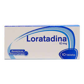 Loratadina 10mg 10 Tabletas — Coaspharma