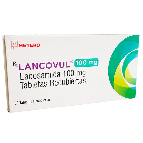 Lancovul lacosamida 100mg 30 tabletas — Hetero