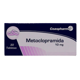 Metoclopramida 10mg 30 Tabletas Coaspharma