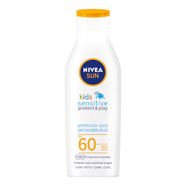 Bloqueador Nivea Sun Kids FPS 60 Sensitive 125 ml