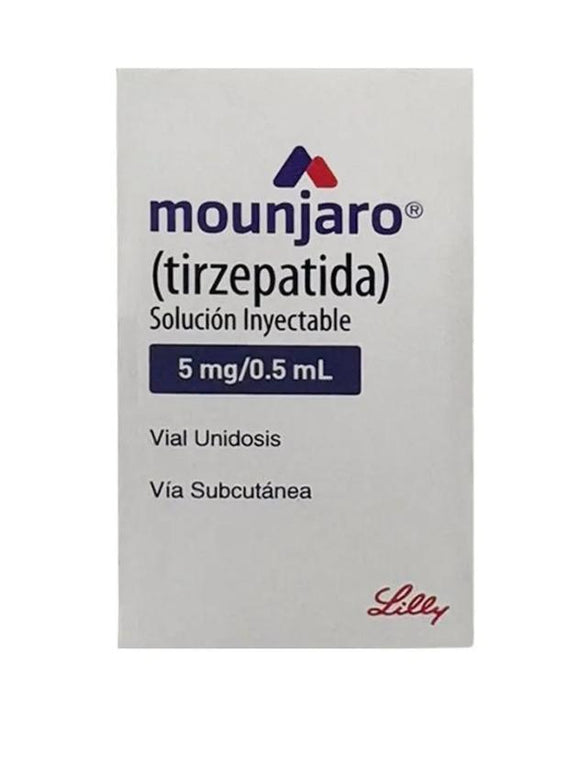 MOUNJARO (TIRZEPATIDA) 5 MG/ 0.5 ML 1 VIAL - Uno A Droguerias