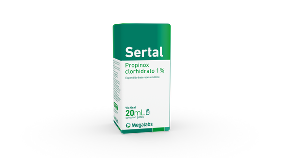 Sertal Gotas propinox 1% frasco 20 ml — Megalabs
