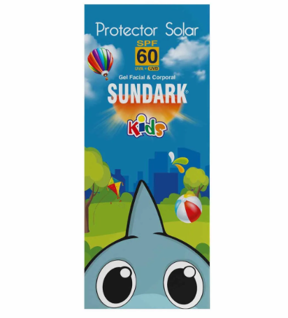 BLOQUEADOR SUNDARK KIDS SPF 60 120 ML