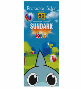 BLOQUEADOR SUNDARK KIDS SPF 60 120 ML