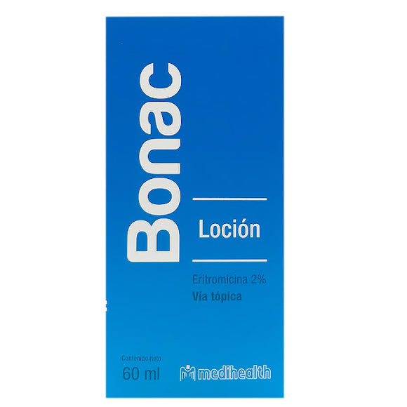 Bonac Eritromicina 2% Loción Tópica 60 mL — Medihealth