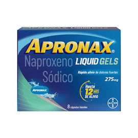 Apronax Liquid Gel Naproxeno sódico 275mg 50 cápsulas — Bayer