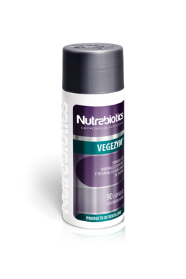 Vegezym Enzimas Digestivas 90 Cápsulas — Nutrabiotic