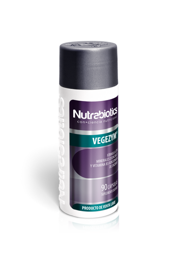 Vegezym Enzimas Digestivas 90 Cápsulas — Nutrabiotic