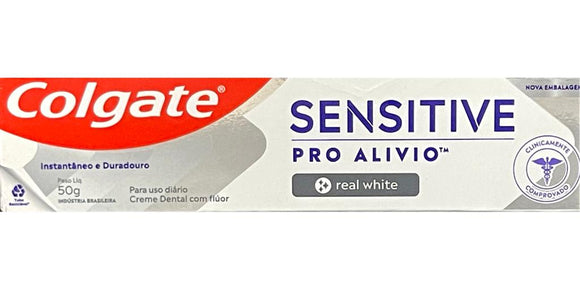 CREMA DENTAL COLGATE SENSITIVE PRO ALIVIO WHITE 50 GR - (AGO)