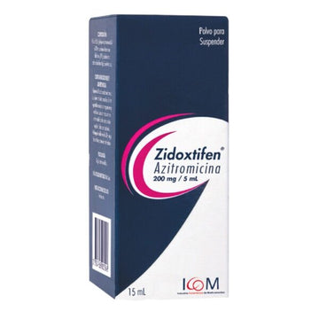 Zidoxtifen Azitromicina 200mg/5ml Suspensión 15ml — ICOM
