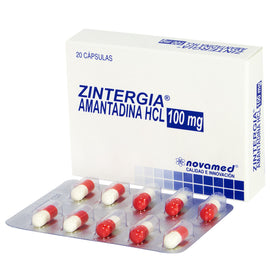 Zintergia amantadina 100mg 20 cápsulas — Novamed S.A.S.