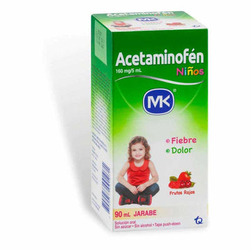 Acetaminofén 160mg/5ml jarabe 90ml — Tecnoquímicas S.A. MK