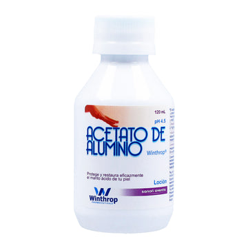 Acetato de aluminio 120 ml — Genfar
