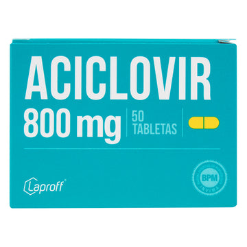 Aciclovir 800 mg 50 Tabletas — Laproff