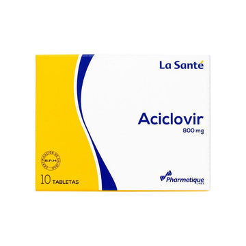 Aciclovir 800mg 10 tabletas — La Santé