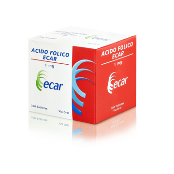 Ácido Fólico 1 mg — Ecar