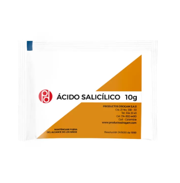 Ácido Salicílico Polvo 10 g Drogam