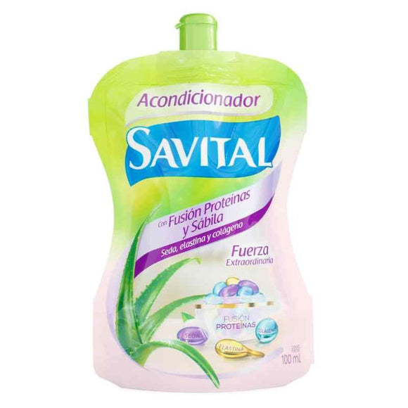 Acondicionador Savital Fusión Proteínas y Sábila Doypack 100 mL — Unilever