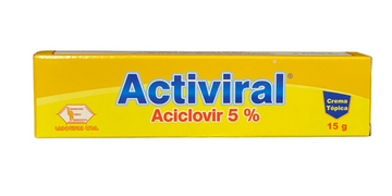 Activiral 5% (aciclovir) Crema 15 g — Labquifar