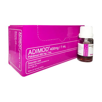 Adimod pidotimod 400mg solución oral 10 frascos x 7ml — Laboratorios Bagó