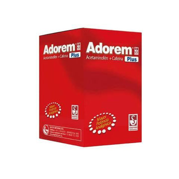Adorem Plus acetaminofén cafeína 20 tabletas — Laboratorios Siegfried