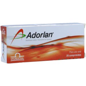 Adorlan 25mg Diclofenaco + Tramadol 20 cápsulas — Grünenthal