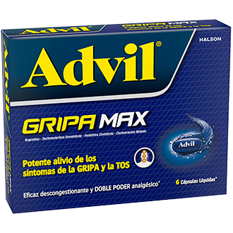 Advil Gripa Max Ibuprofeno 400mg 40 cápsulas — Haleon