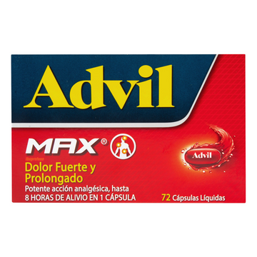 Advil Max 400mg 72 cápsulas — Haleon