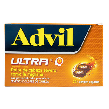 Advil Ultra 72 Cápsulas — Haleon