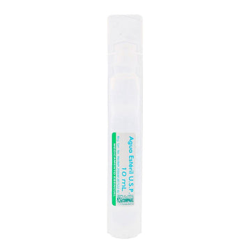 Agua Estéril 10 ml Corpaul 50 Unidades