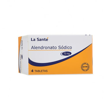 Alendronato 70mg 4 Tabletas — La Santé
