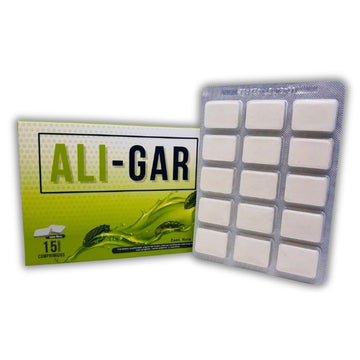 Ali-gar Forte jengibre y marañón 15 comprimidos masticables — Jaser