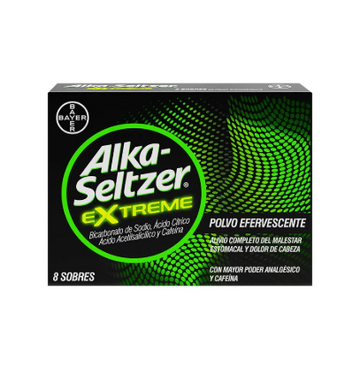 Alka Seltzer Extreme 8 Sobres — Bayer