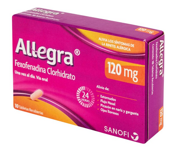 Allegra 120 mg Fexofenadina 10 comprimidos — Opella Healthcare