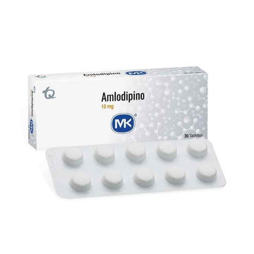 Amlodipino 10mg 30 Tabletas — Tecnoquímicas