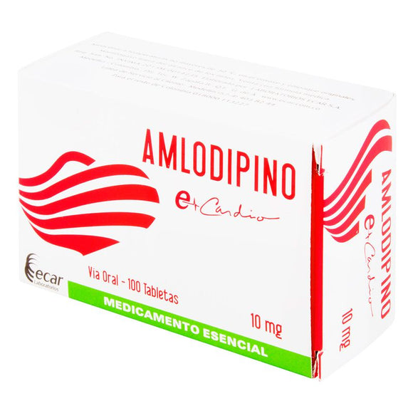 Amlodipino 10mg — Ecar
