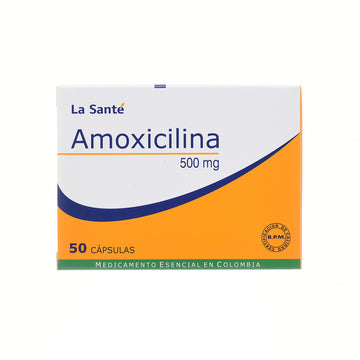 Amoxicilina 500 mg 50 Capsulas