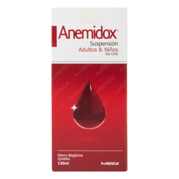 Anemidox suspensión oral 120ml hierro bisglicina quelato — Procter & Gamble