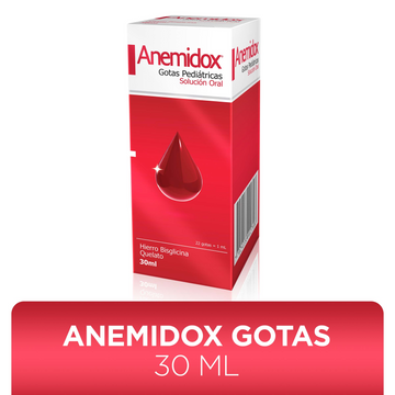 Anemidox Pediátrico hierro bisglicinato gotas 30 ml — Procter & Gamble